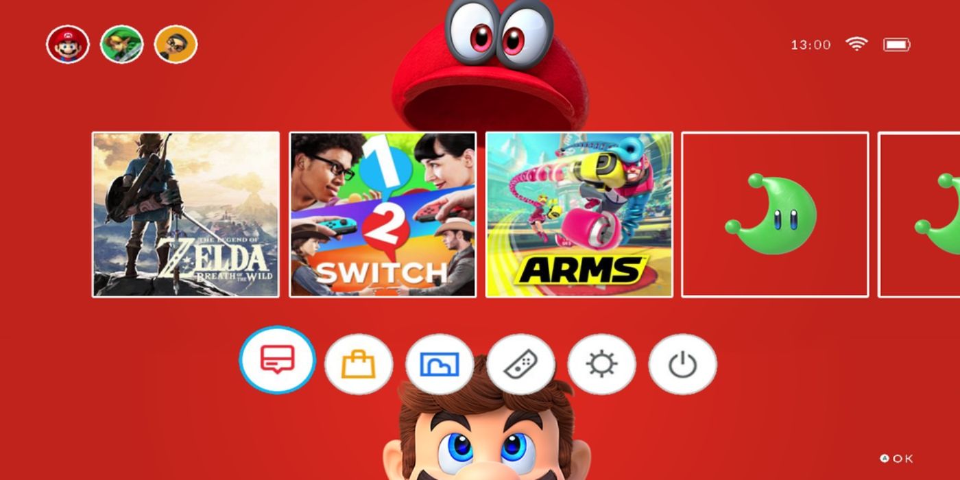 nintendo switch themes concept