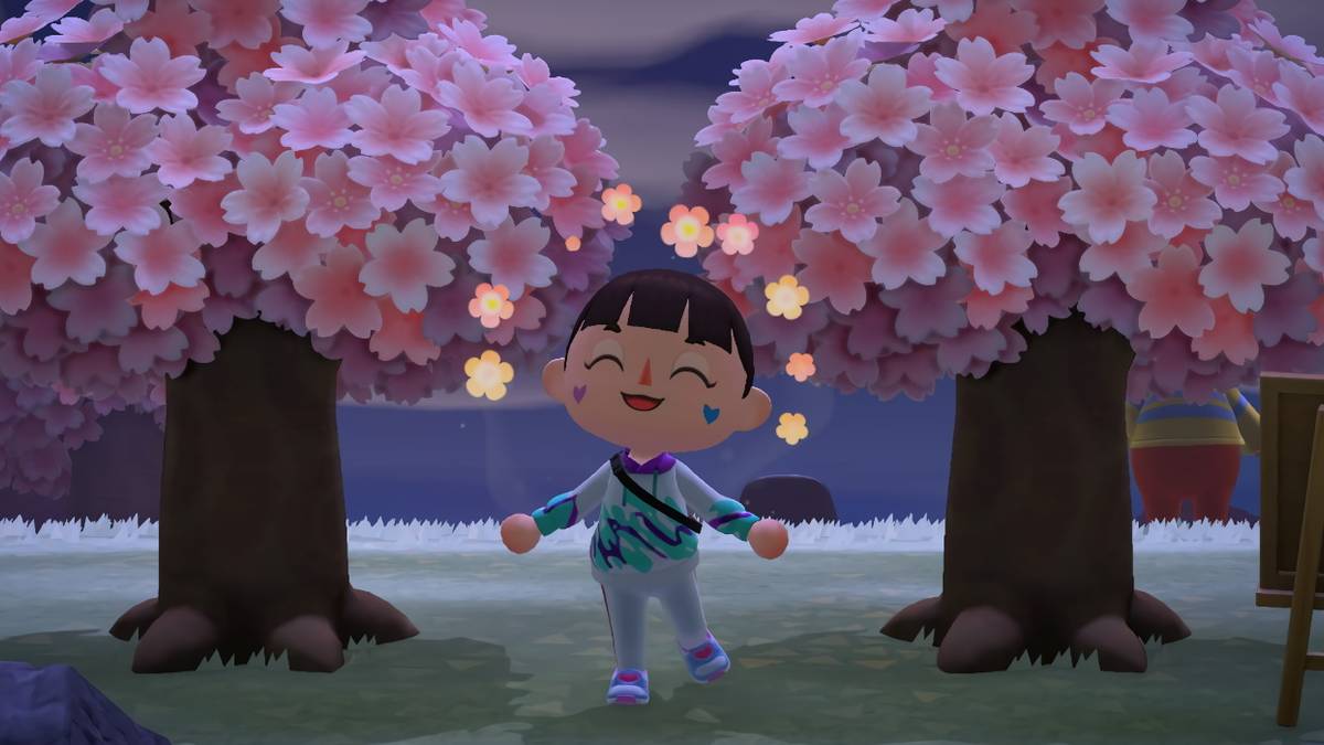 Animal Crossing New Horizons Cherry Blossoms