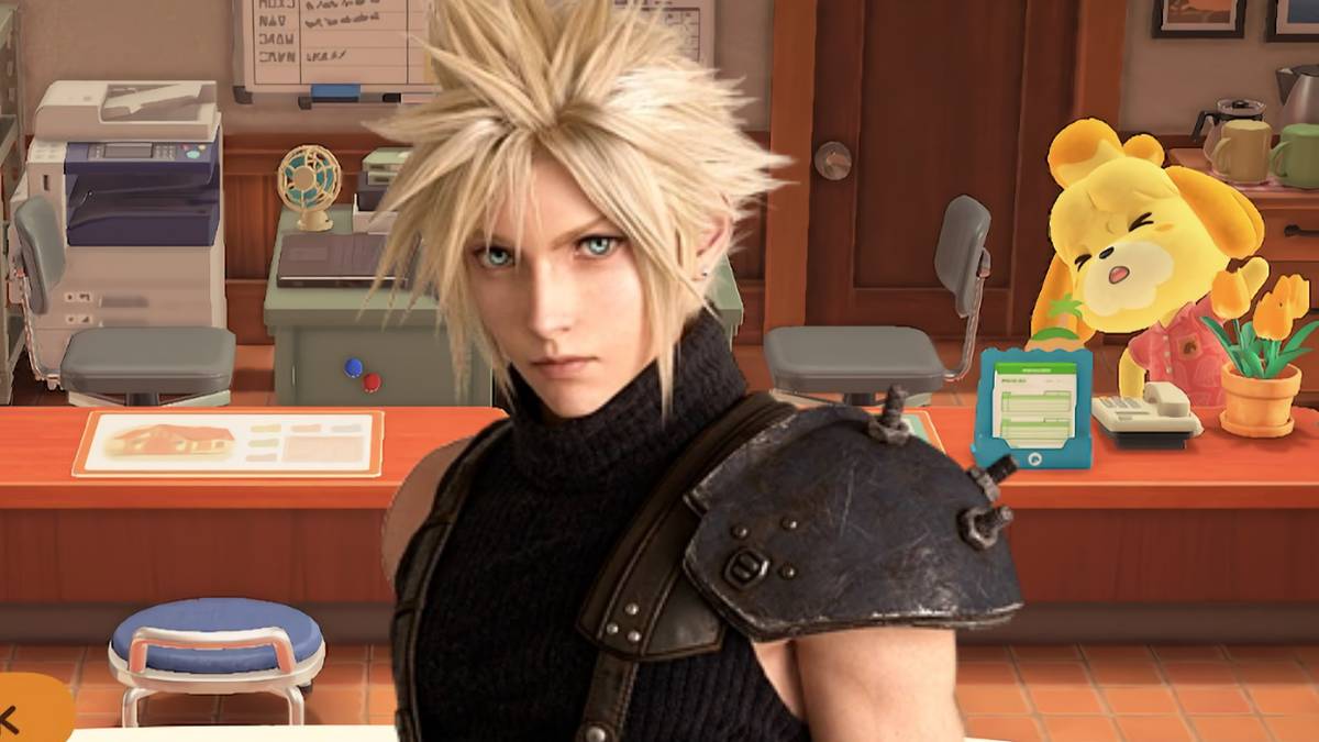 Animal Crossing New Horizons Cloud Strife