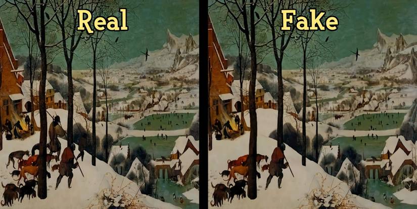 Animal Crossing Scenic Painting