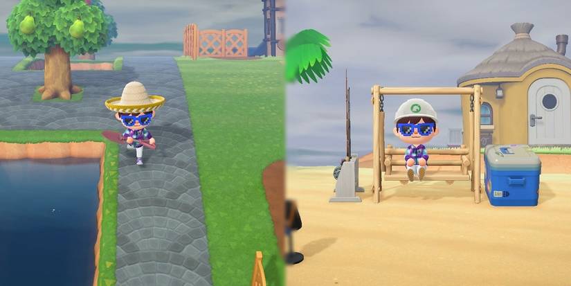 animal crossing new horizons terraforming villager neighborhood deisgn
