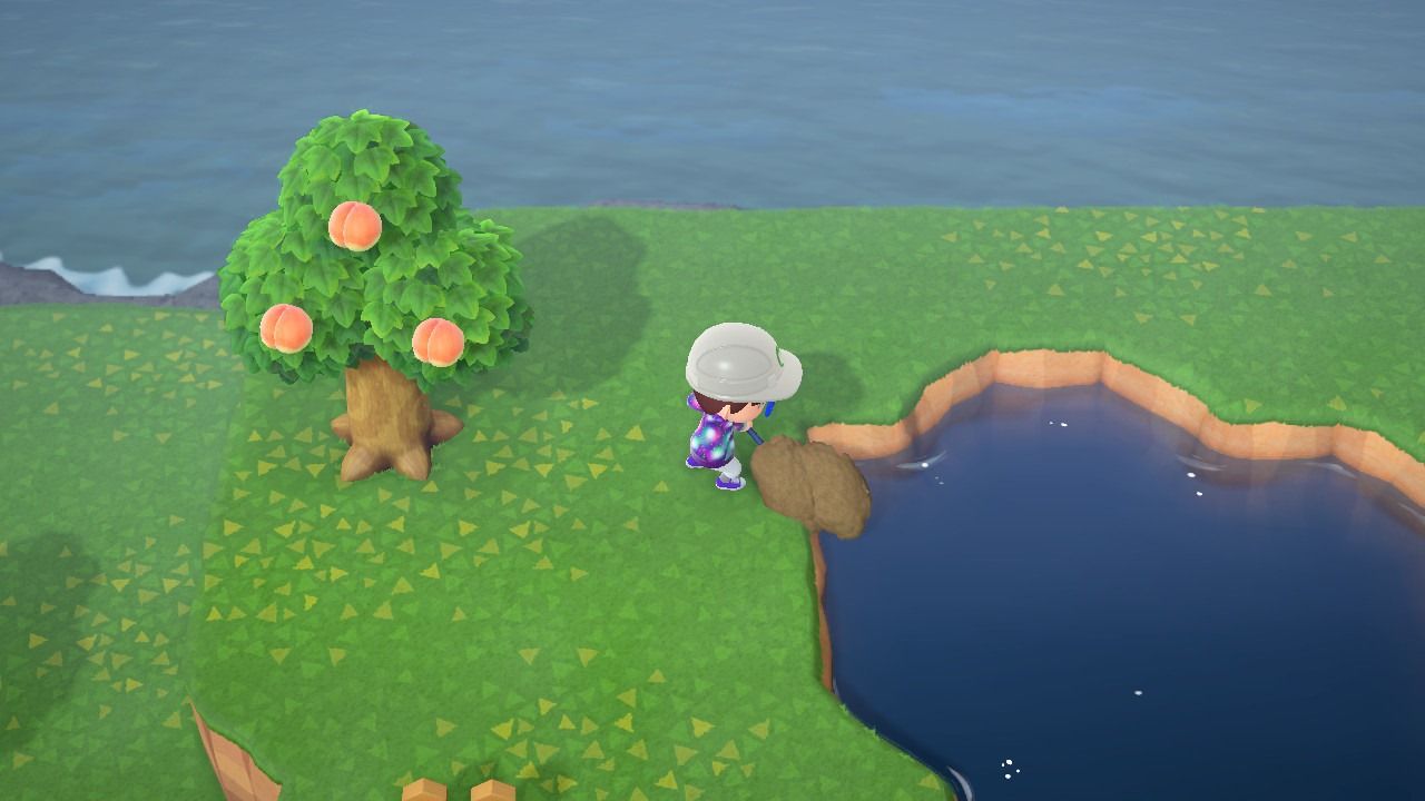 animal crossing new horizons terraforming waterscaping