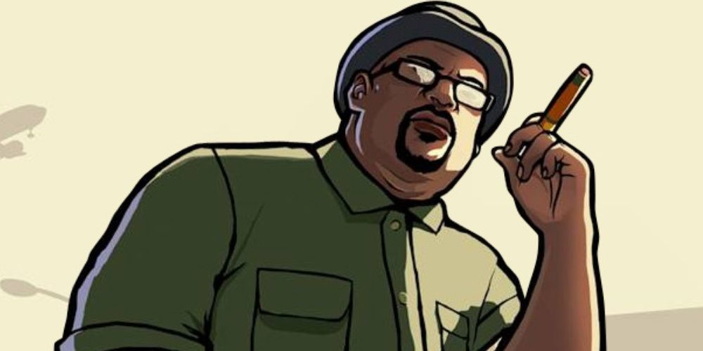 Big Smoke in promotional artwork for San Andreas