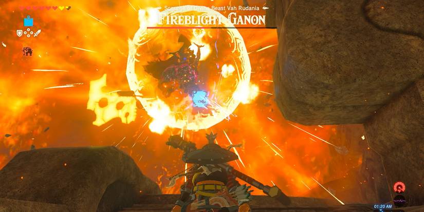 Breath Of THe Wild Fireblight Ganon Pillar