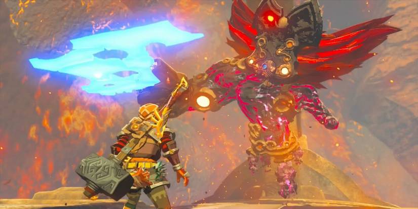 Breath of the Wild Fireblight Ganon Attack