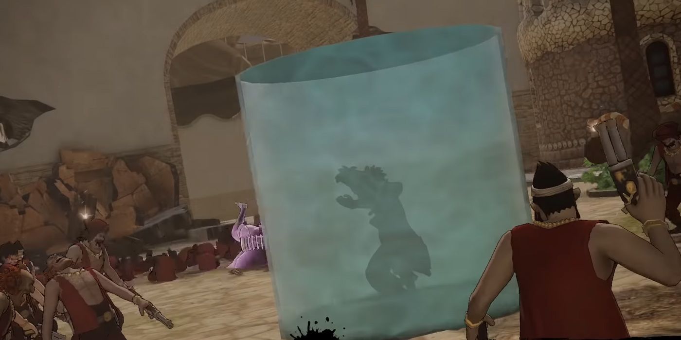 One Piece Pirate Warriors 4: Bartolomeo Using A Bari-Bari Counter