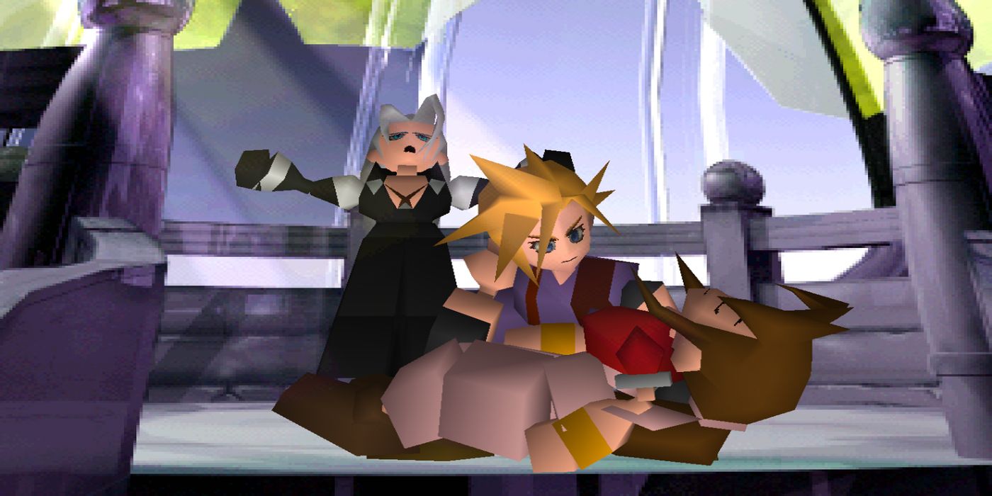 Aerith's death in Final Fantasy VII
