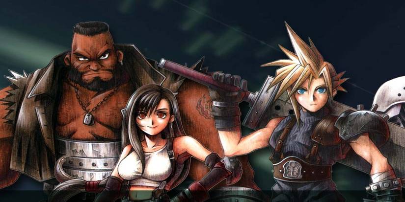 Ff 7 Roster Final Fantasy 7: 10 Things Cut From The PS1 Classic