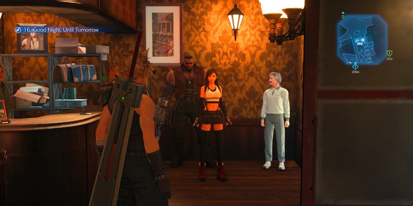 Final Fantasy VII Remake Hotel In Wall Market