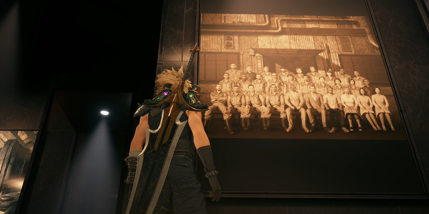 Final Fantasy VII Remake Shinra mask