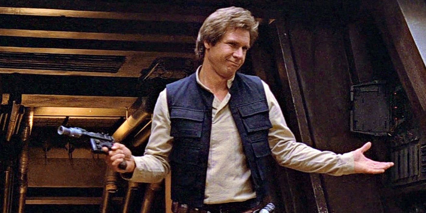 Harrison Ford Han Solo Shrug Star Wars