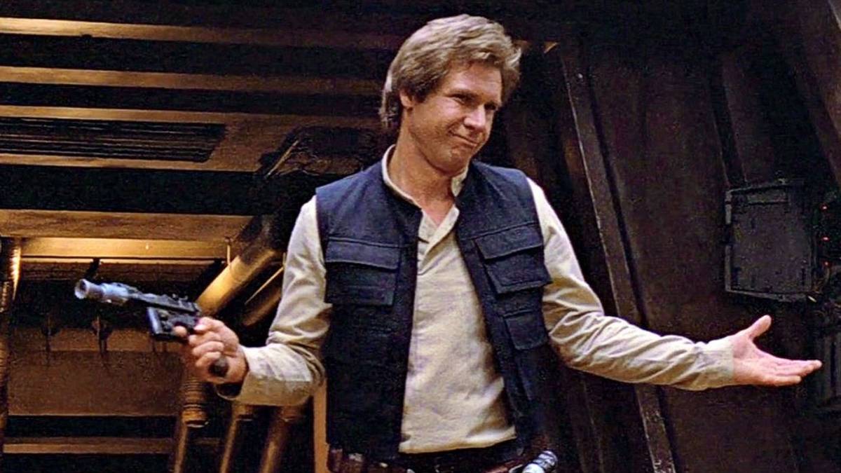Harrison Ford Han Solo Shrug Star Wars