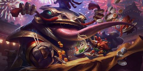 League OF Legends Coin Emperor Tahm Kench splash art