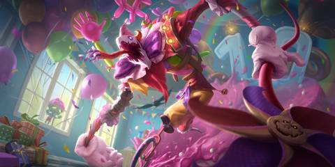 League of Legends Surprise Party Fiddlesticks Splash Art