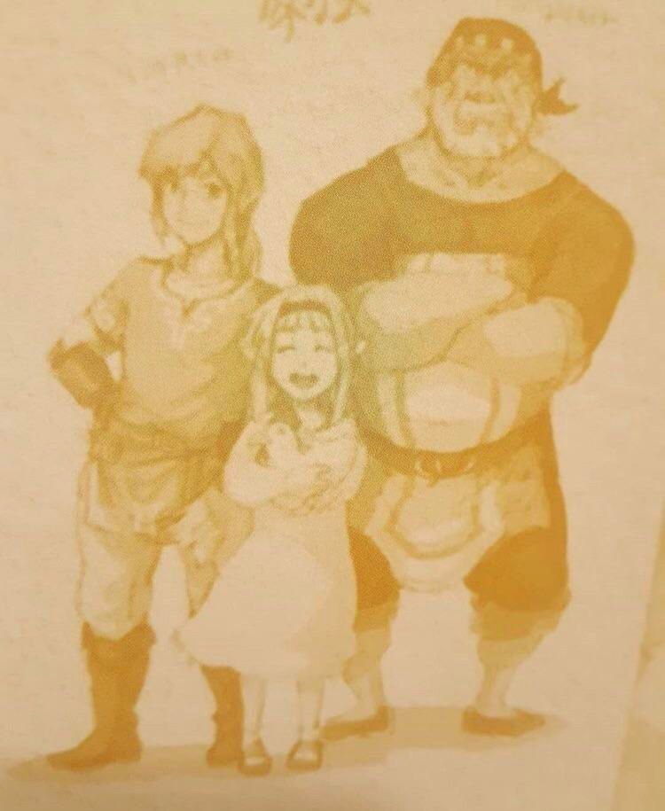 Legend of Zelda Breath of the Wild Link's Family