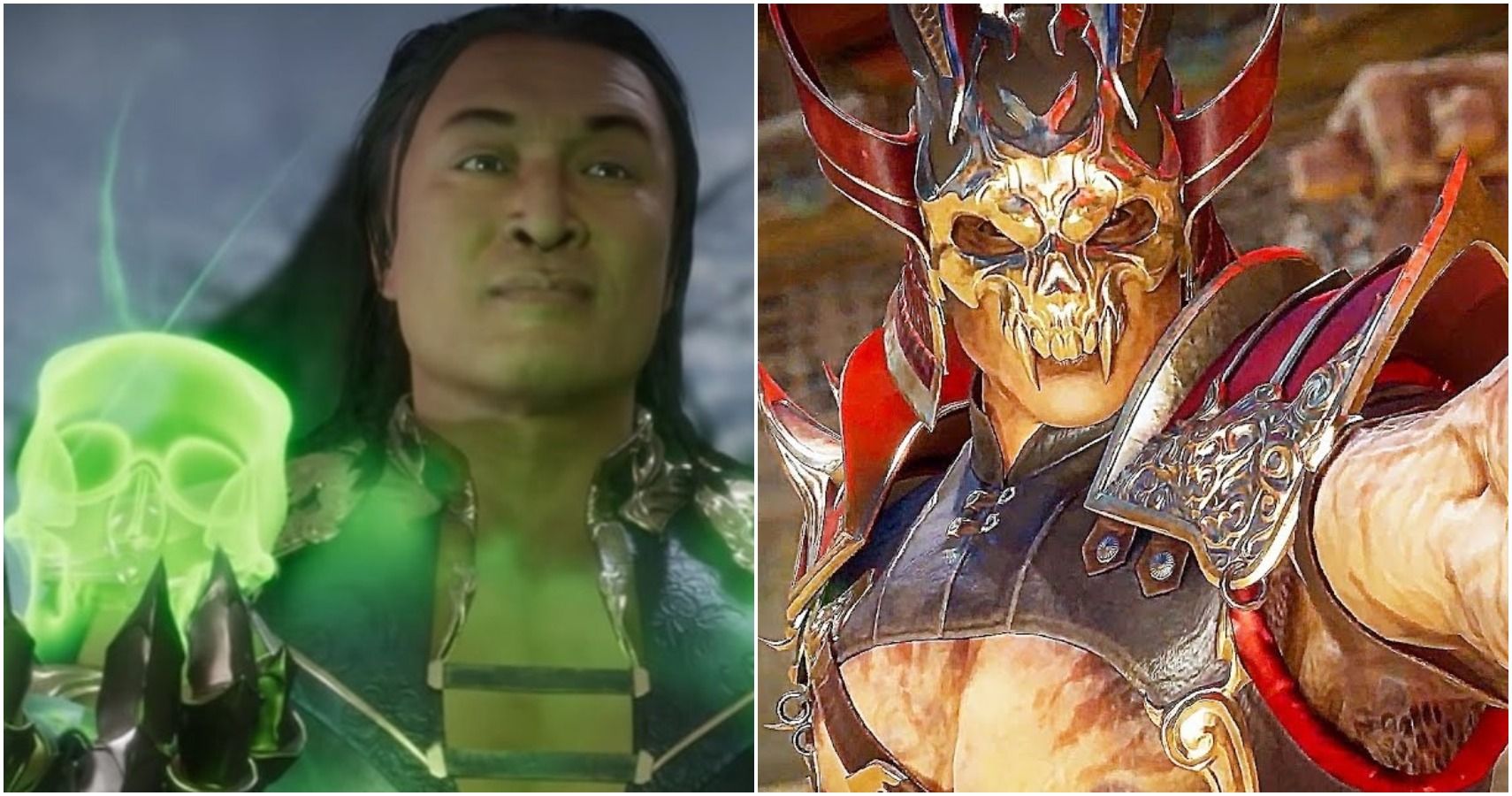 Theory i think shao kahn is in mortal kombat 1 as the main  villain/unlocklabe and shang tsung is defeated by kung lao meanwhile he try  to invade the realms and the final