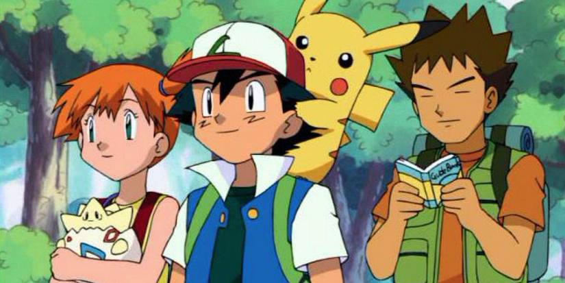 Pokemon Ash Misty Brock