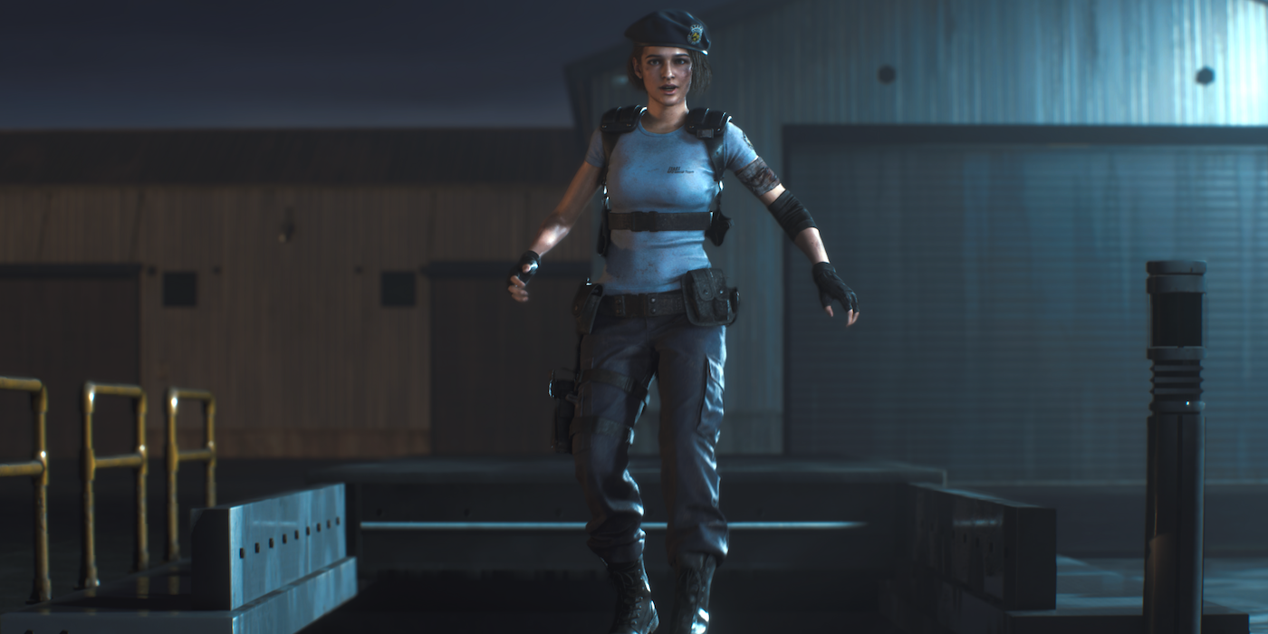 Resident Evil 3 Jill's classic stars outfit