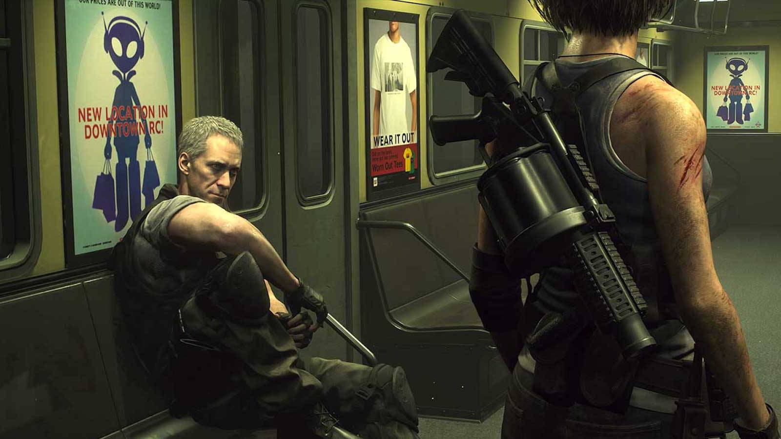 Resident Evil 3 Nicholai and Jill