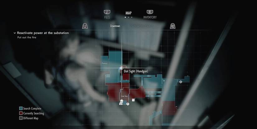 Resident Evil 3 dot sight handgun