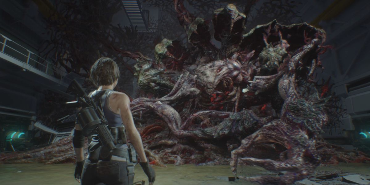 Resident Evil 3 final fight