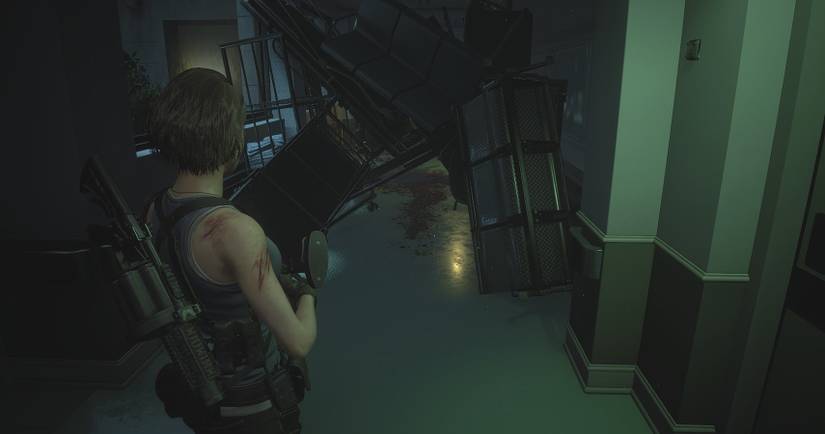Resident Evil 3 gameplay hospital