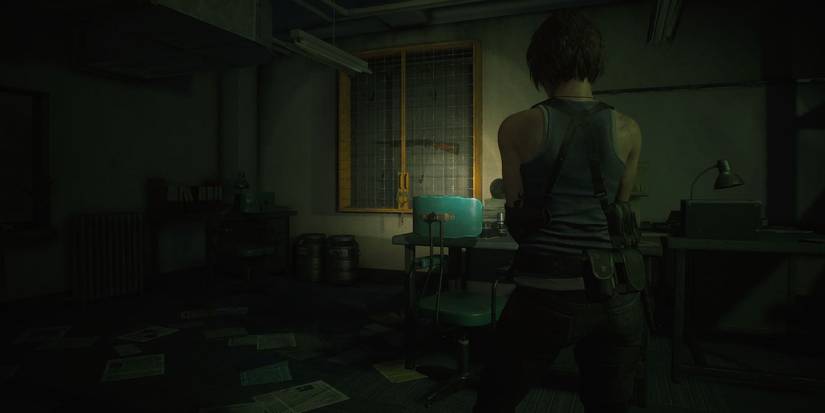 Resident Evil 3 shotgun