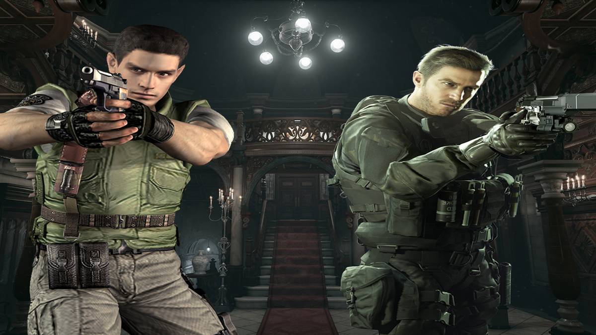 Chris Redfield Then and Now