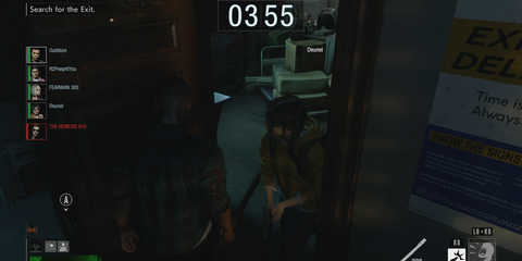 Resident Evil Resistance Holding a melee weapon