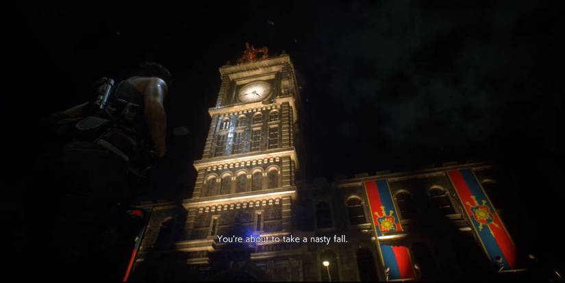 Resident evil 3 clock tower fight
