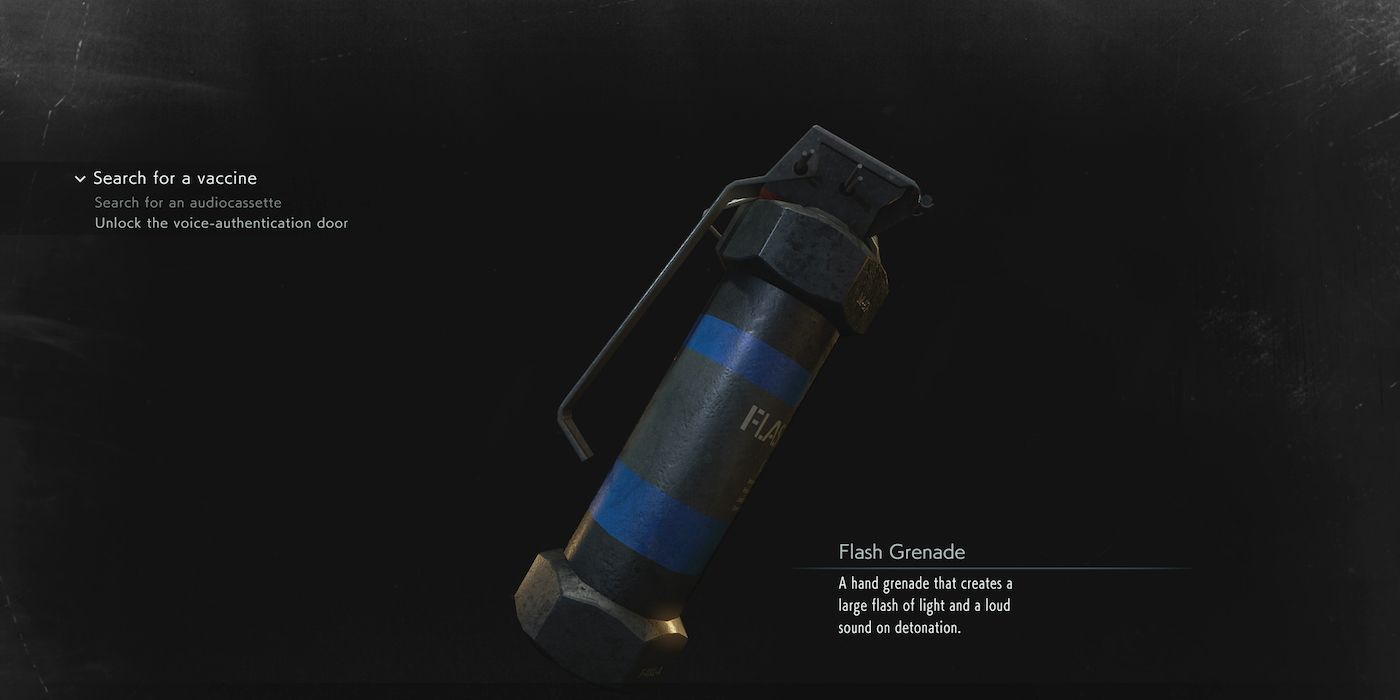 Residetn Evil 3 flash grenade