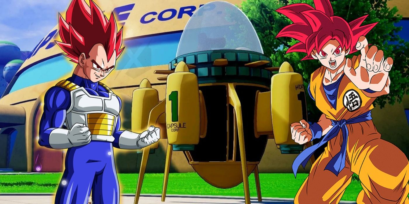 Super Saiyan God Goku Vegeta Dragon Ball Z Kakarot Time Machine