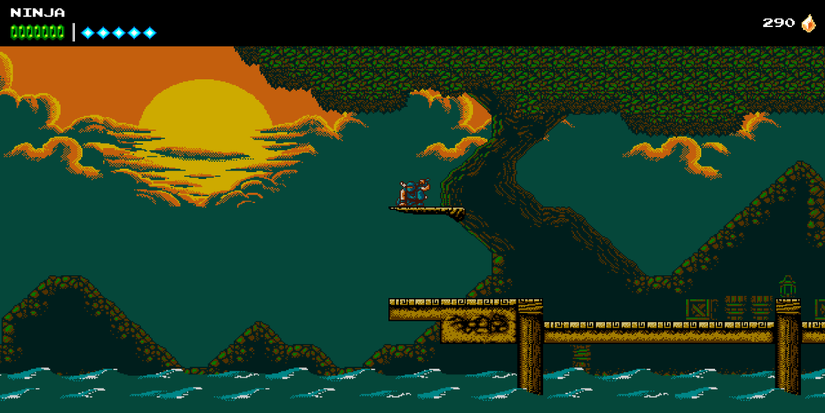 The Messenger Pixel Art Game