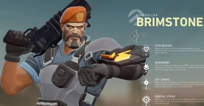 Valorant Brimstone