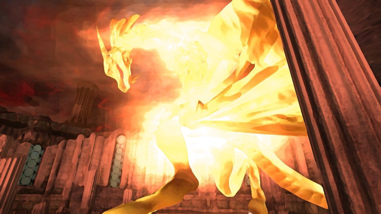 Akatosh Dragon God of Time Elder Scrolls Oblivion