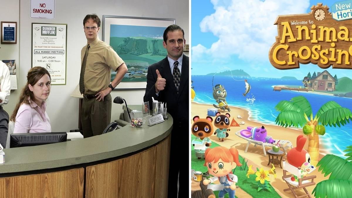 animal crossing and the office