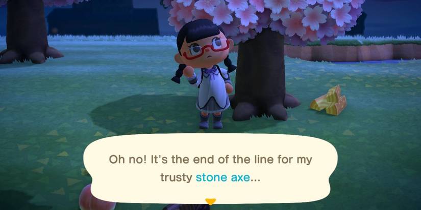animal crossing new horizons stone axe