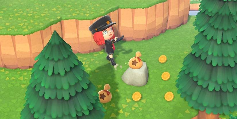 animal crossing new horizons bells rock