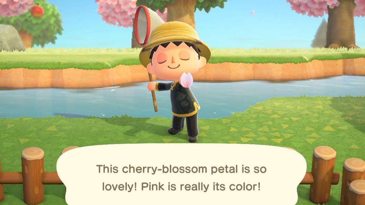 animal crossing new horizons cherry blossom items