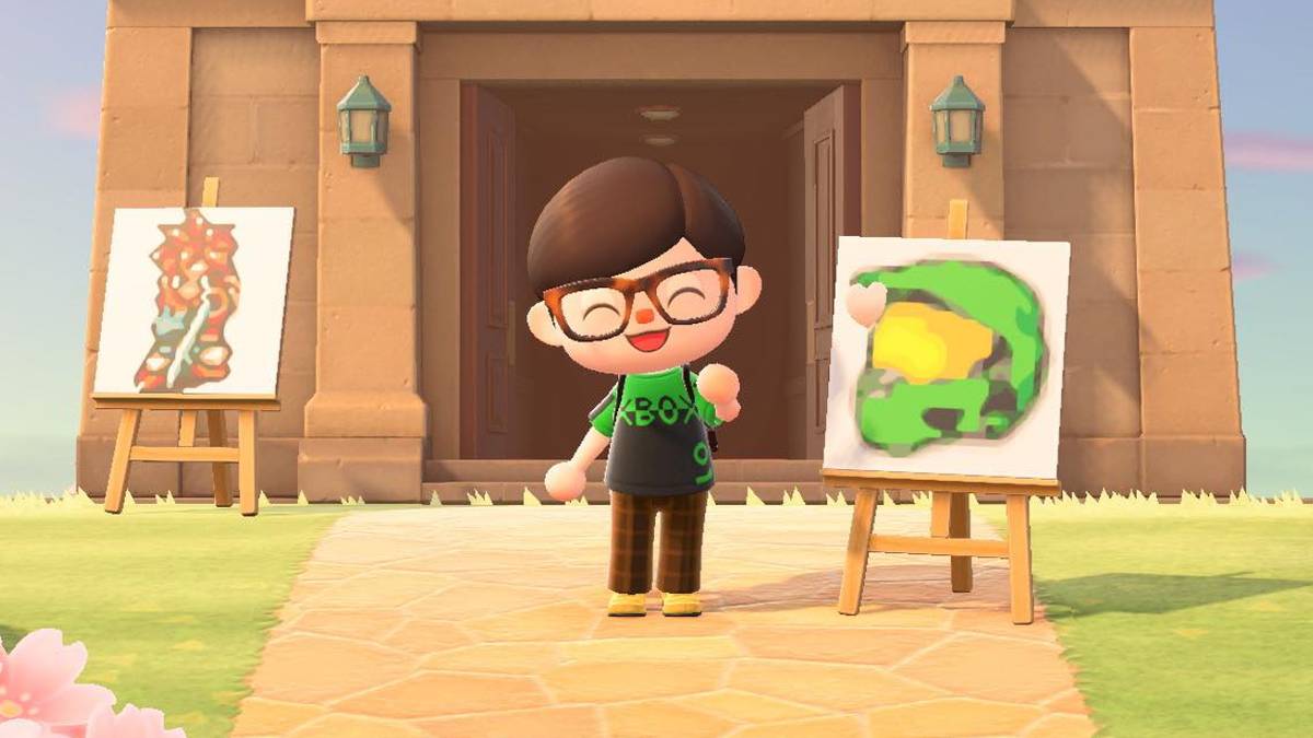 halo painting xbox shirt