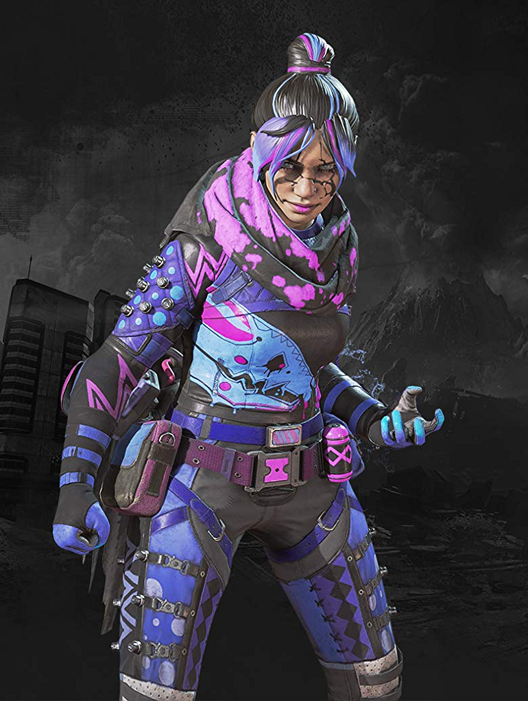 minecraft wraith apex legends skin