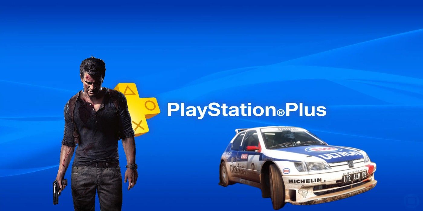 april free ps plus games uncharted dirt rally