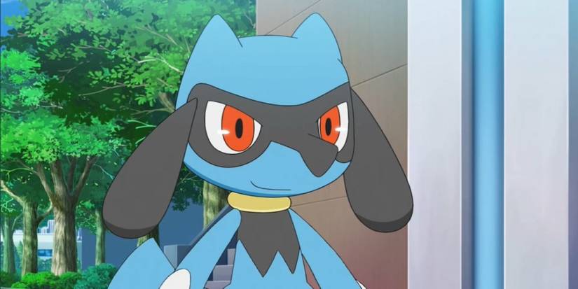 ash catches riolu