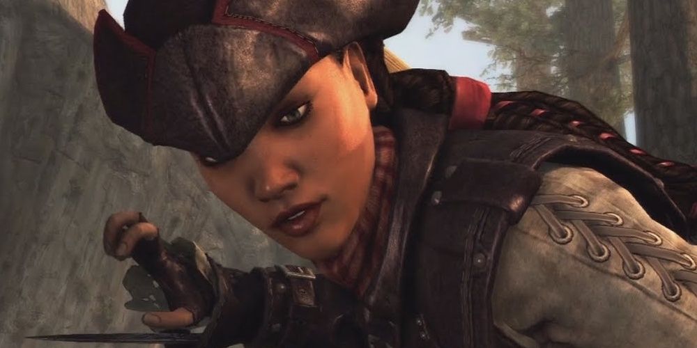 Aveline with her hidden blade