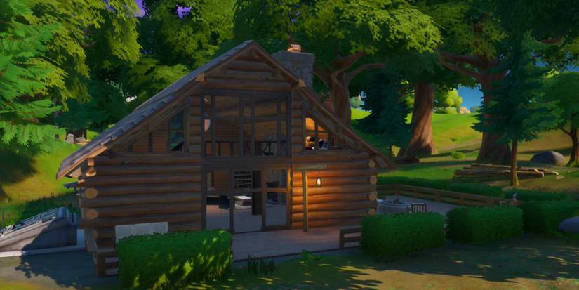 cabin in the woods weeping woods fortnite
