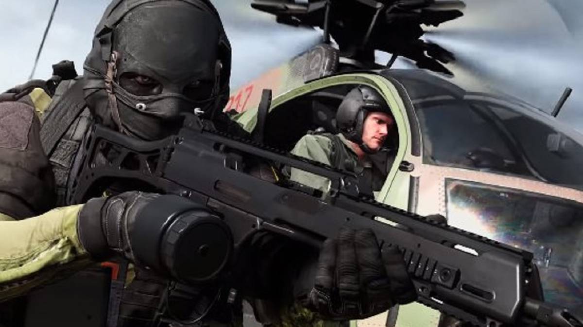 soldier in front of helicopter