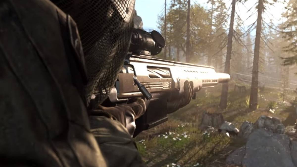 call of duty warzone sniper aiming