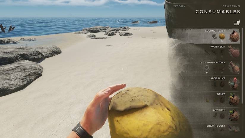 coconut stranded deep