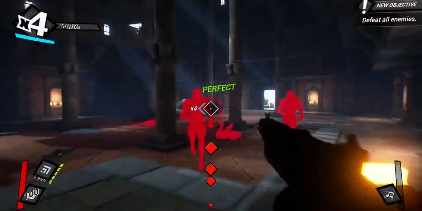 rhythm first person shooter