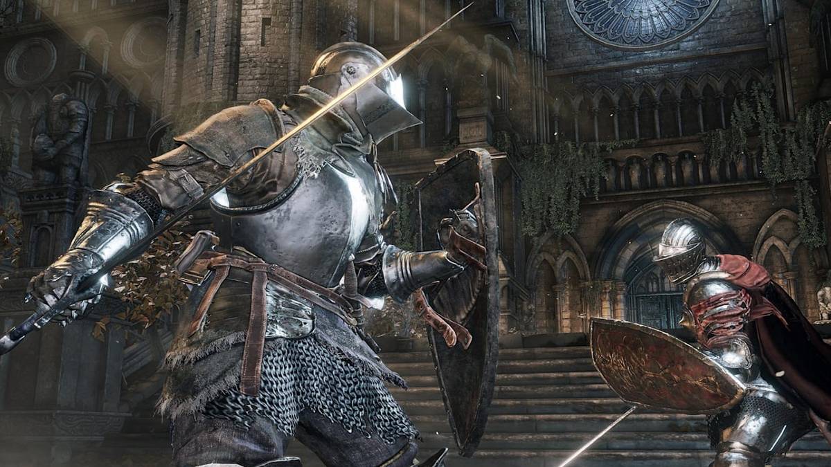 Dark Souls 3 combat.